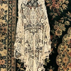 Crochet Lace Floral Top